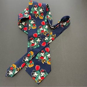 Disney Vintage Silk Tie Necktie Unisex Novelty